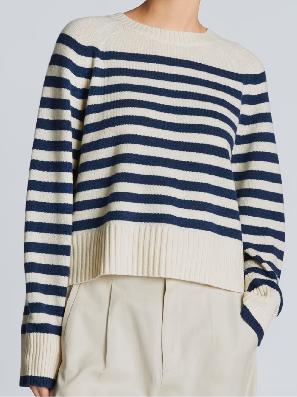 Everlane Boxy Cashmere Crew